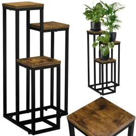 kwietnik-stojacy-czarny-munir-rustic-postarzany-dab