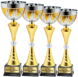 sliczny-komplet-pucharow-zlotych-z-dodatkiem-srebra-46-44-42-39cm-grawerki