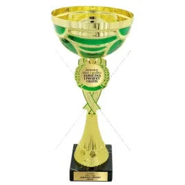 zloto-zielony-puchar-32-cm-grawer-gratis