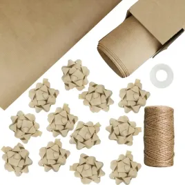 eko-papier-do-pakowania-prezentow-na-boze-narodzenie-l-rozetki-zestaw-bez