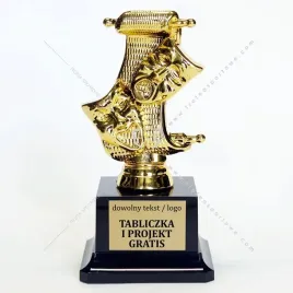 zlota-statuetka-maski-teatr-sztuka-16cm-tabliczka-gratis