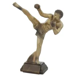 statuetka-odlewana-kickboxing-28-cm-grawer-gratis