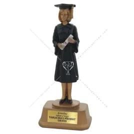 statuetka-odlewana-absolwentka-22-cm-grawer-gratis