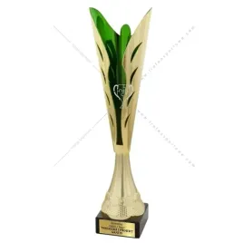 zloto-zielony-puchar-36-cm-tabliczka-gratis