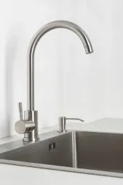 stalowa-bateria-kuchenna-stojaca-kran-inox-340-mm-ruchoma-wylewka-360