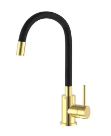 bateria-kuchenna-hf-5966g-stojaca-kran-elastyczna-wylewka-czarna-gold-zlota