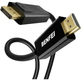 zestaw-2-kabli-benfei-displayport-do-hdmi-18-m-fullhd-1080p-pozlacane