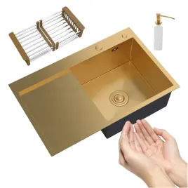 zlewozmywak-7849r-satyna-gold-dozownik-ociekarka-wytrzymaly-odporny