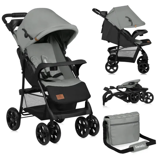 Wózek spacerowy Lionelo Emma Plus Grey Dove