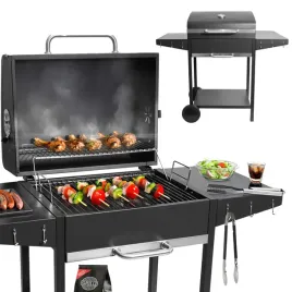 duzy-grill-weglowy-ogrodowy-ruszt-z-pokrywa-szuflada-na-popiol-termometr