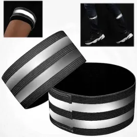 opaska-odblaskowa-elastyczna-na-reke-ramie-noge-rower-czarna-na-rzep-2szt