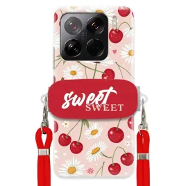 etui-do-xiaomi-15-pro-czerwona-smycz-uchwyt-crossbody-sweet-kwiat-wisni
