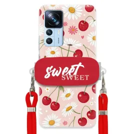 etui-do-xiaomi-12t-pro-czerwona-smycz-uchwyt-crossbody-sweet-kwiat-wisni