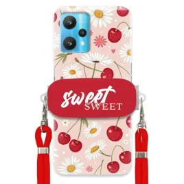 etui-do-realme-9-5g-czerwona-smycz-uchwyt-sweet-sweet-wisnia-i-stokrotka