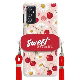 etui-do-samsung-m52-5g-czerwona-smycz-uchwyt-crossbody-sweet-kwiat-wisni