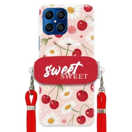 etui-do-huawei-honor-x8-czerwona-smycz-uchwyt-crossbody-sweet-kwiat-wisni