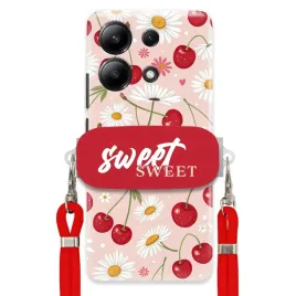 etui-do-xiaomi-redmi-note-13-4g-czerwona-smycz-uchwyt-sweet-kwiat-wisni