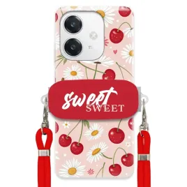 etui-do-oppo-a40-5g-czerwona-smycz-uchwyt-sweet-sweet-wisnia-i-stokrotka