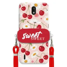 etui-do-nokia-1-3-czerwona-smycz-uchwyt-sweet-sweet-wisnia-i-stokrotka
