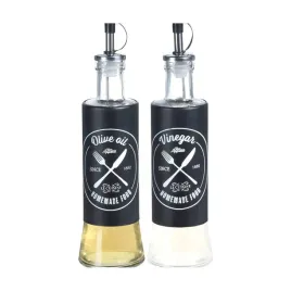 zestaw-2-szklanych-butelek-300-ml-na-oliwe-i-ocet-z-dozownikiem-styl-loft