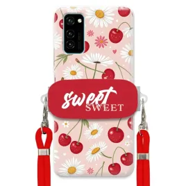 etui-do-huawei-honor-v30-czerwona-smycz-uchwyt-sweet-sweet-kwiat-wisni