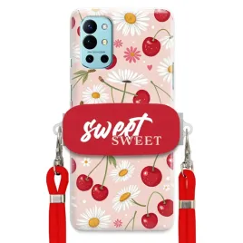 etui-do-oneplus-9r-czerwona-smycz-uchwyt-sweet-sweet-wisnia-i-stokrotka