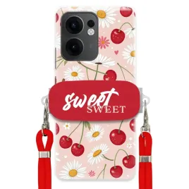 etui-do-oppo-reno-13f-5g-czerwona-smycz-uchwyt-sweet-sweet-kwiat-wisni