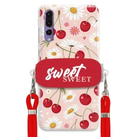 etui-do-huawei-p20-plus-czerwona-smycz-uchwyt-crossbody-sweet-kwiat-wisni