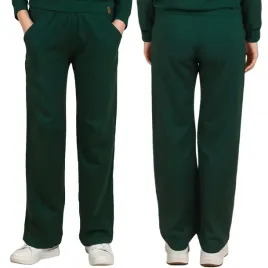 vivisence-9102-zielony-proste-kieszenie-dlugie-dresowe-2xl-spodnie