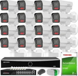 monitoring-hikvision-16-kamer-ip-4mpx-smart-hybrid-light-zewnetrzny-hdd-2tb