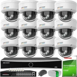 zestaw-hikvision-12x-kamera-ip-4mpx-smart-hybrid-light-colorvu-dori-2tb