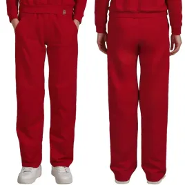 vivisence-9102-czerwony-proste-kieszenie-dlugie-dresowe-2xl-spodnie