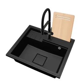 kuchenny-zlewozmywak-granitowy-jednokomorowy-elite-6052-deska-bateria-syfon