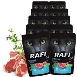 rafi-cat-sterilised-pasztet-dla-kota-jagniecina-10x100g