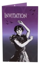 zaproszenia-urodzinowe-wednesday-jezyk-francuski-8-szt-10-cm-x-16-cm