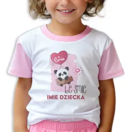 pizama-krotki-rekaw-rozowa-lato-panda-love-imie-prezent-dzien-dziecka-122cm