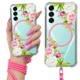 etui-do-samsung-a16-5g-antishock-pink-ring-magsafe-rozowa-smycz-flower