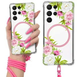 etui-do-samsung-s22-ultra-antishock-pink-ring-magsafe-pink-smycz-flower