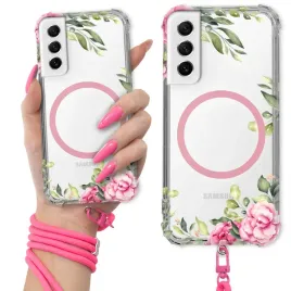 etui-do-samsung-s21fe-antishock-pink-ring-magsafe-rozowa-smycz-kwiatowe