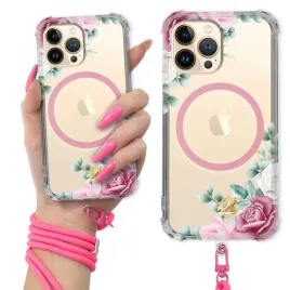 etui-do-iphone-13-pro-max-antishock-pink-ring-magsafe-pink-smycz-flower