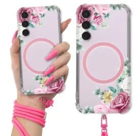 etui-do-samsung-s24-plus-antishock-pink-ring-magsafe-pink-smycz-flower