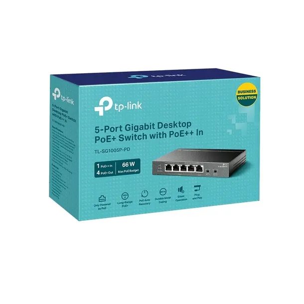 switch-tp-link-tl-sg1005p-pd-stan-nowy-liczba-portow-5