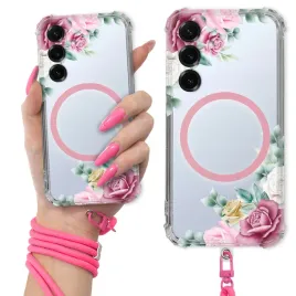 etui-do-samsung-s25-plus-antishock-pink-ring-magsafe-pink-smycz-flower
