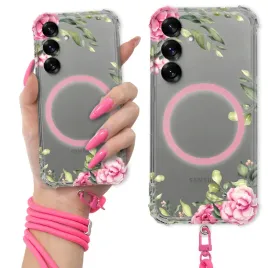 etui-do-samsung-s25-antishock-pink-ring-magsafe-rozowa-smycz-kwiatowe