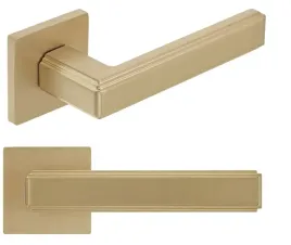 kuchinox-klamka-tessera-rozeta-kwadratowa-zloto-szczotkowane-slim-6mm