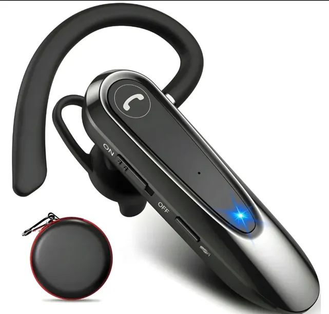 BLAVEC WYGODNA SŁUCHAWKA BLUETOOTH DO SAMOCHODU PRACY SPORTU HD AUDIO ETUI