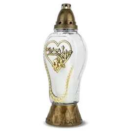 znicz-z-dedykacja-kochanej-mamie-34-cm-zloty-dp629-znicz-dla-mamy-z-wkladem