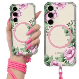 etui-do-samsung-s24-antishock-pink-ring-magsafe-rozowa-smycz-kwiatowe
