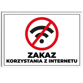 tabliczka-informacyjna-pcv-praktyczna-nadruk-zakaz-korzystania-z-internetu