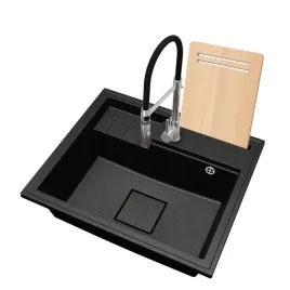 kuchenny-zlewozmywak-granitowy-jednokomorowy-elite-6052-deska-bateria-syfon